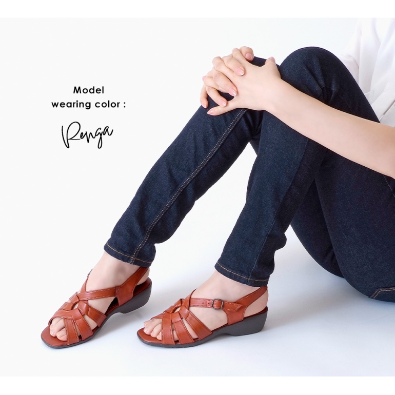 サンダル バックベルトサンダル レディース ハンドメイド クッション