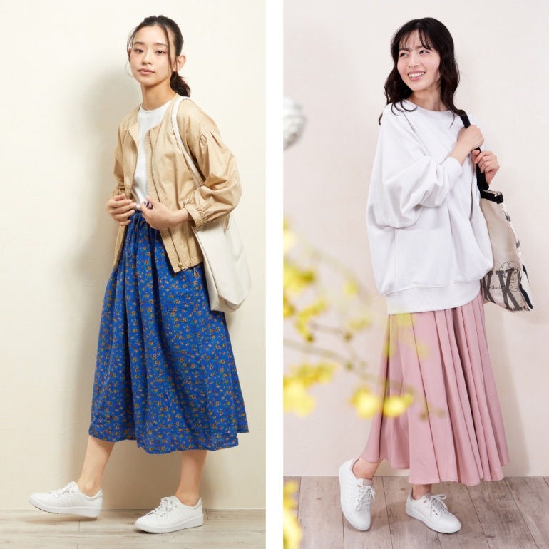 スニーカー レディース おしゃれ 40代