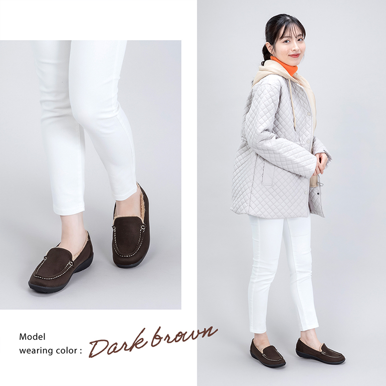 ベーシックなデザインだからどんなコーデにも合わせやすい