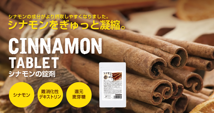 シナモンのサプリメント 120粒 メール便 シナモン 1000円ポッキリ