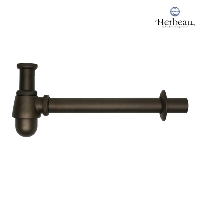 Herbeau／エルボ3087.56 ボトルトラップ ブライトニッケル おしゃれ