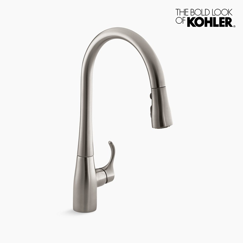 KOHLER シンプライス シングルレバー キッチン水栓 混合栓 蛇口