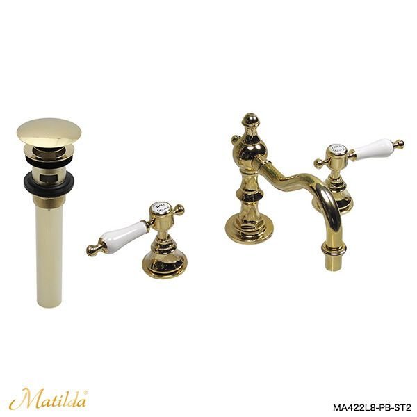 Matilda（マチルダ） 洗面用 水栓 蛇口 スパニッシュ・キャッスルCL 8