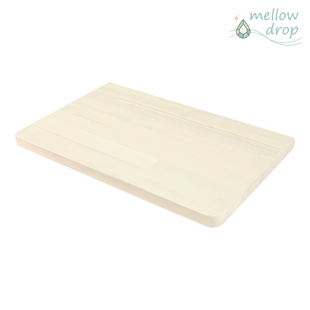 天板 カウンター 棚板 おしゃれ 木製 DIY 造作カウンター 飾り棚 mellow drop メロウ・ドロップ W500×D320×H25（開口無し） MDC-K2_4