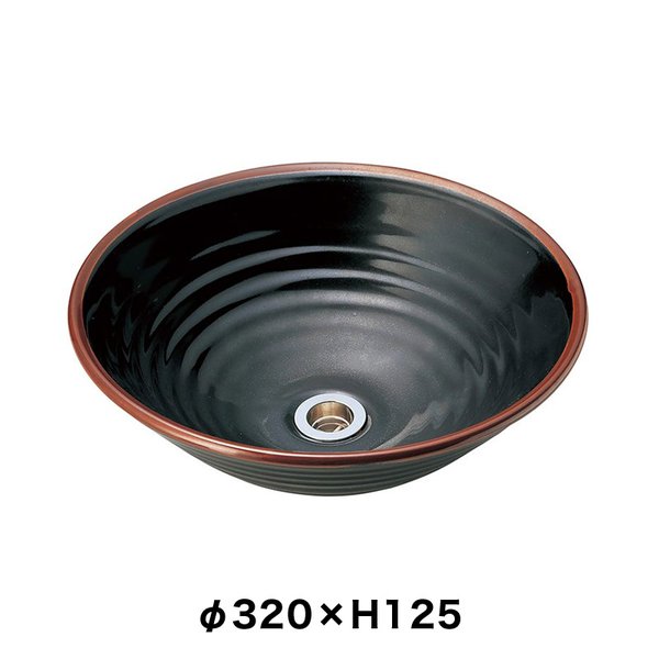 黒\r 台の上の鉢\r 個性\r クリエイティブ \r 芸術\r工業風\r 陶磁器 洗面台 黒 台の上の鉢 個性 クリエイティブ  芸術工業風 陶磁器