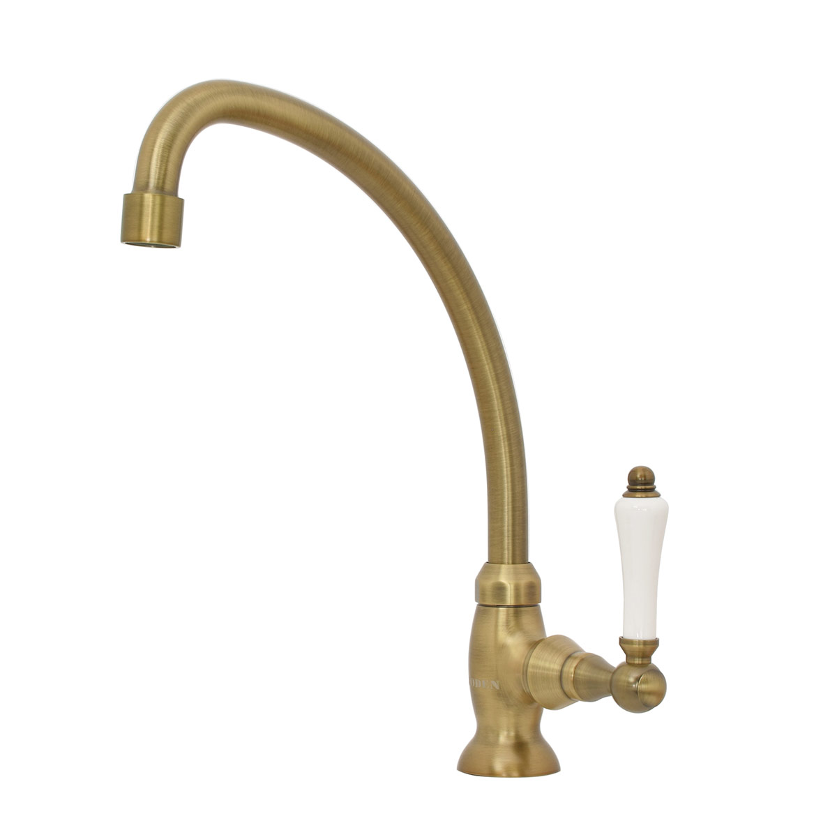 JODEN ゴールド浄水器用蛇口 おしゃれ 蛇口 1PLVG JODEN輸入水栓 レバーフォーセットCL（ブラス