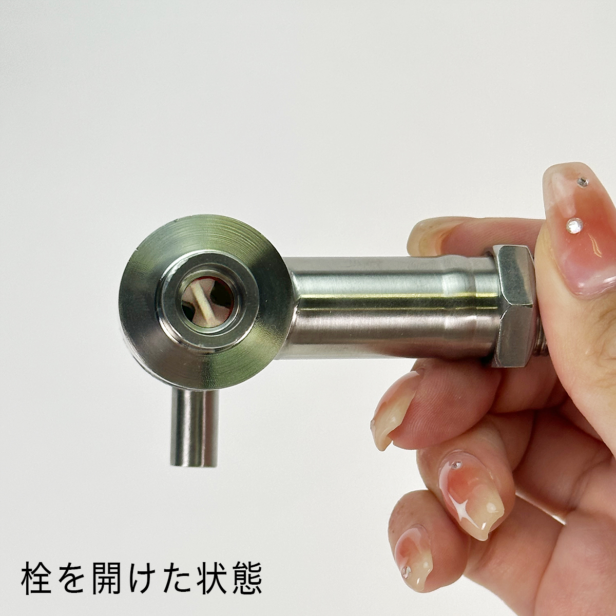 ステンレス製 蛇口 サーバー ミニタップ キッチンアウトドア 交換