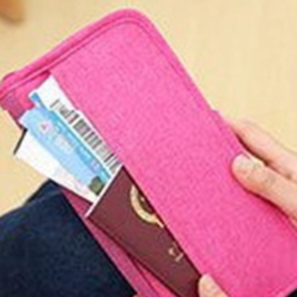 パスポートケース 財布 ペン 航空券入れ 多機能 大容量 おしゃれ IDカード チケット ポータブル
