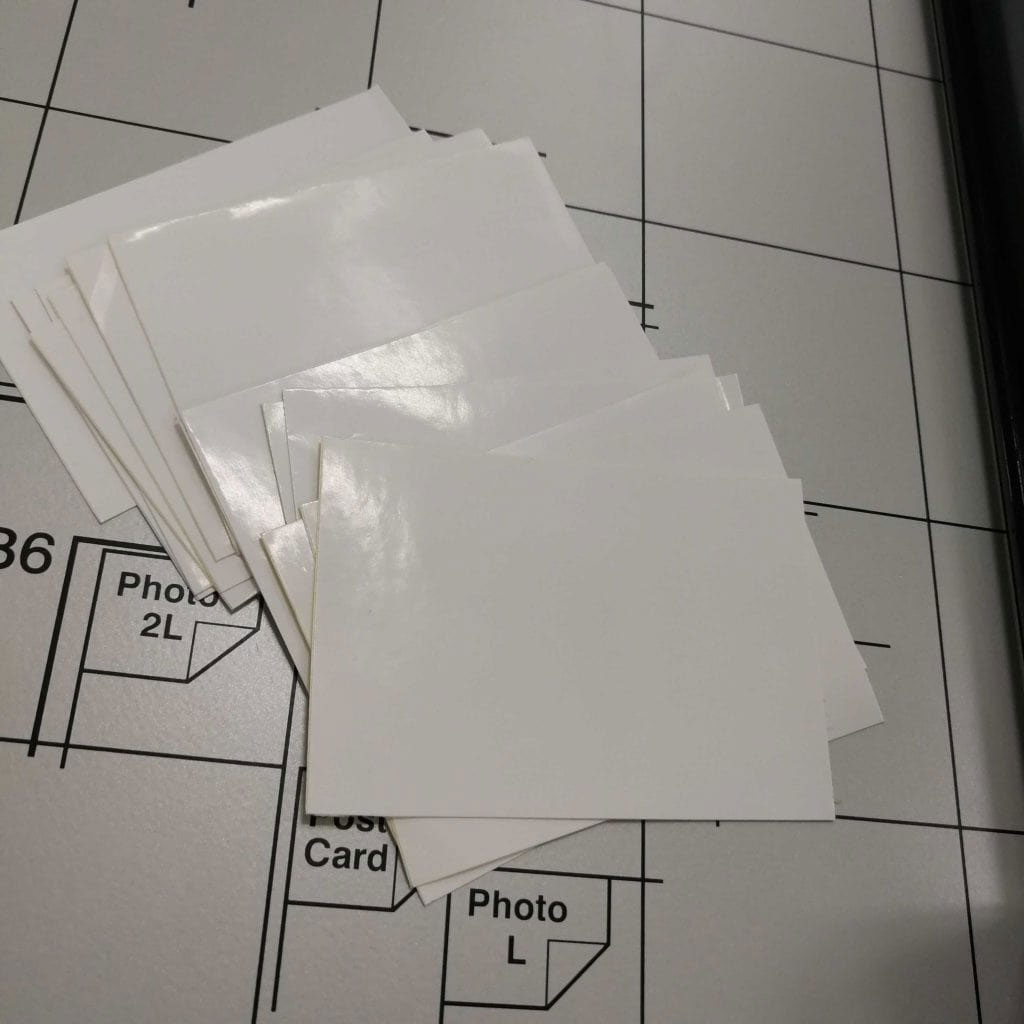 MS光沢ラベル B4サイズ：200枚 光沢ラベルシール 光沢ラベル用紙