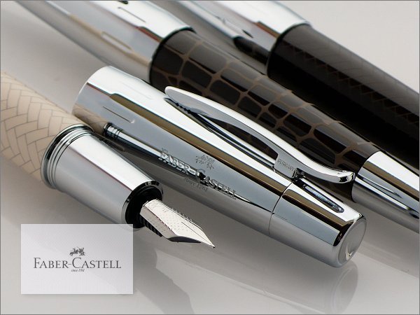 FABER-CASTELL ファーバーカステル　エモーション・プレシャスレジン 万年筆　送料無料