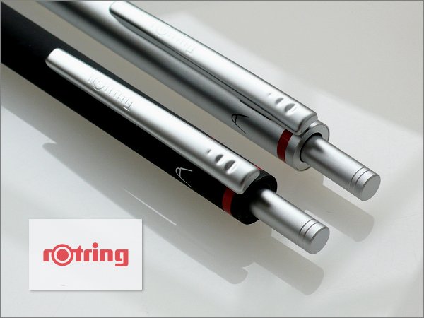 ロットリング rotring Trio pen トリオペン 2色ボールペン＋0.5mm
