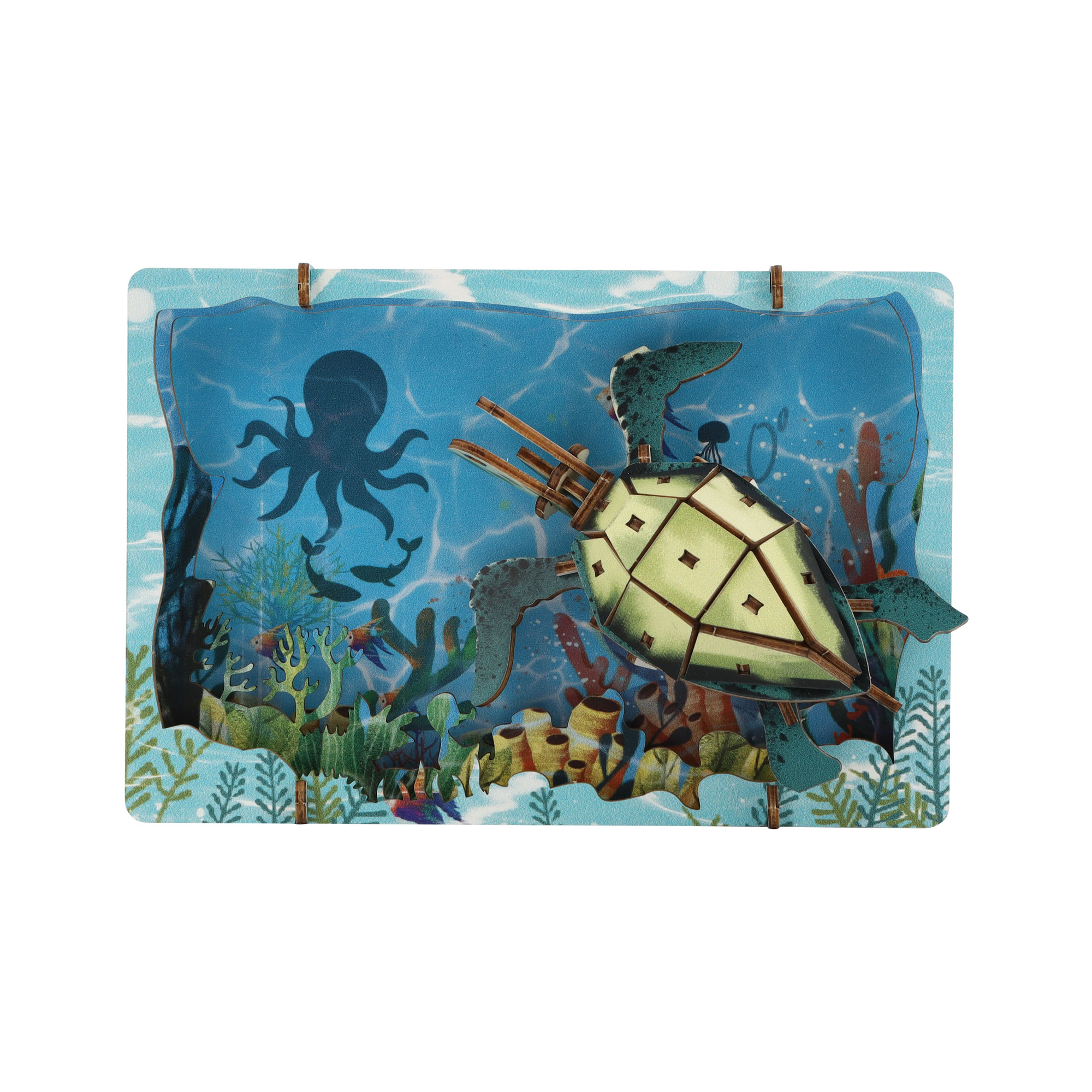 ルークラン APRICUS 3Dシアターパズル 海の生き物シリーズ パズル 9.7 