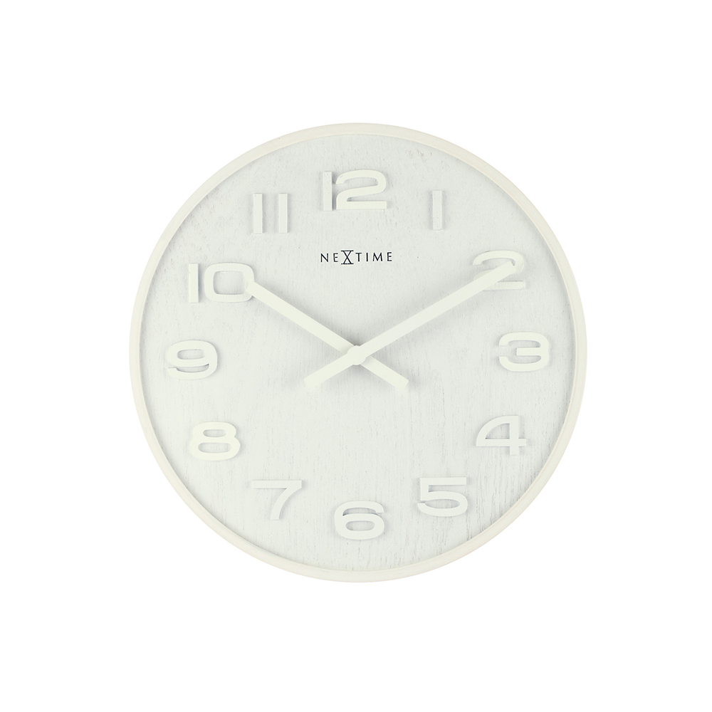 アウトレット特価 NEXTIME ネクスタイム 壁掛け時計 ウッドウッド