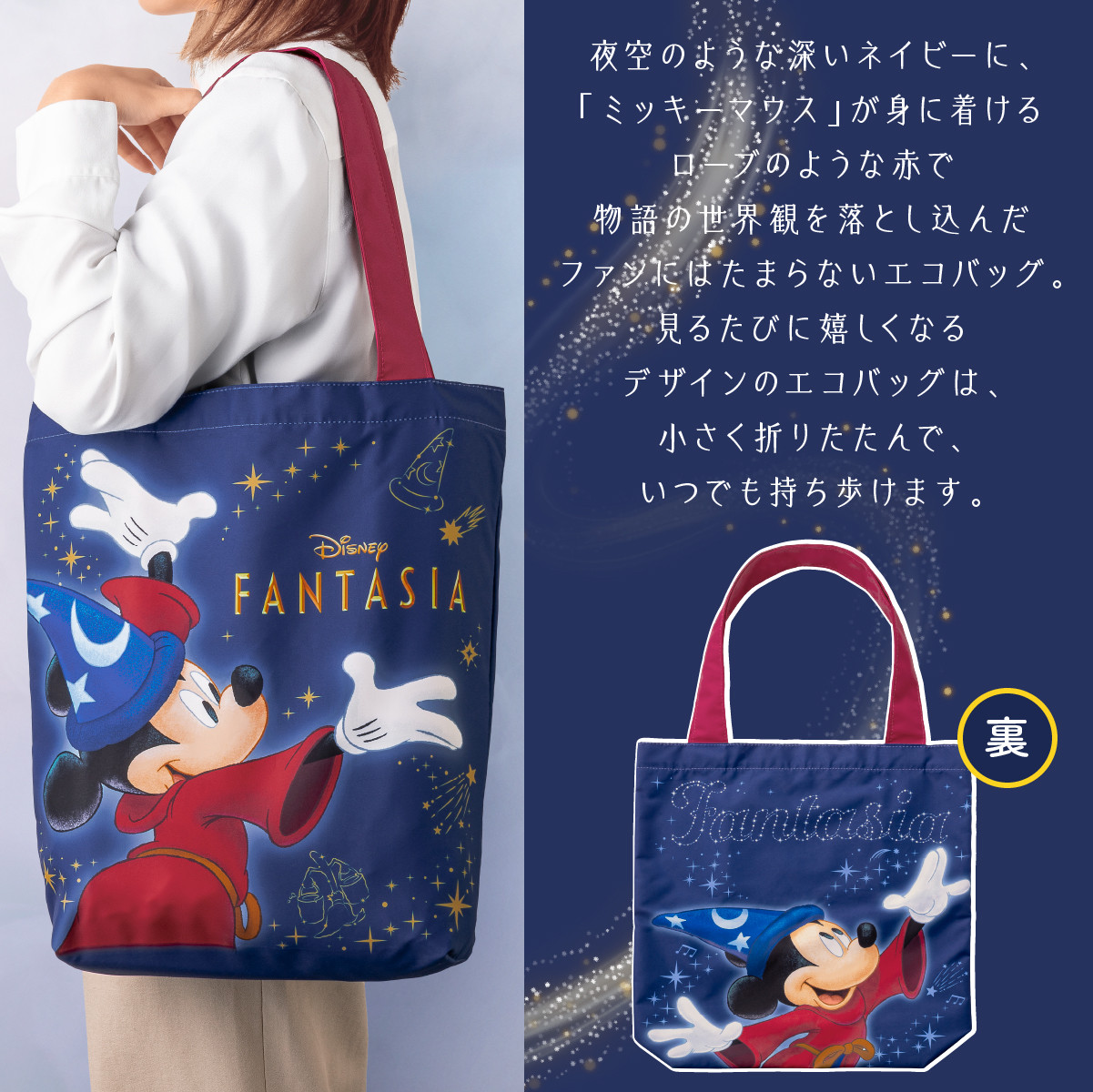 Disney ディズニー ファンタジア 東京ばな奈 バッグ ミッキー ファンタジア∕チョコ＆ミルクケーキ、ファンタジア∕ブロンド