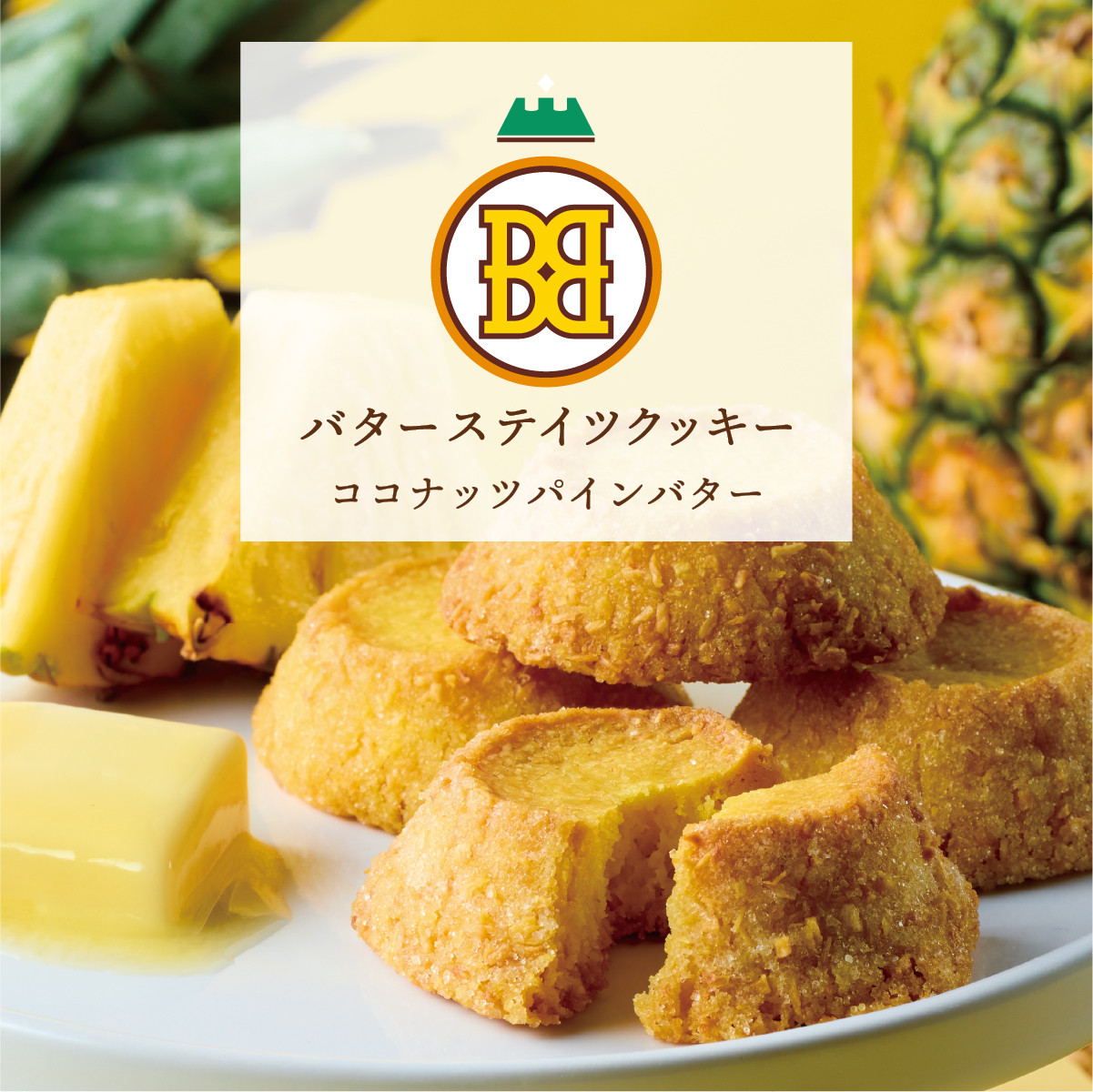 BUTTER STATE's バターステイツクッキー ココナッツパインバター 7個入