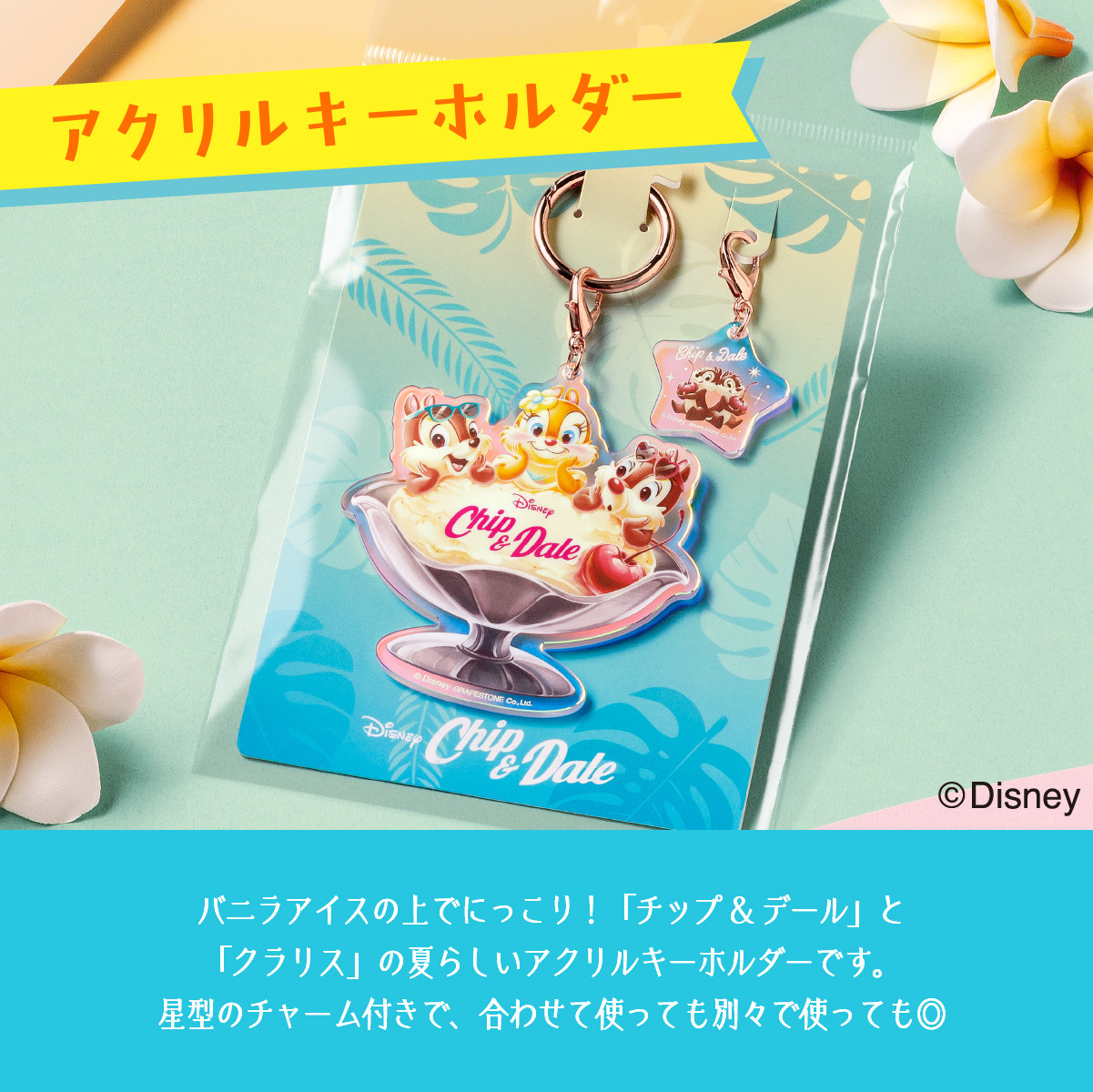 東京ばな奈ワールド チップ＆デール/バニラチョコレートサンド