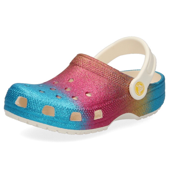 クロックス サンダル キッズ ジュニア クラシック オンブレ グリッター クロッグ キッズ classic ombre glitter clog  kids 206456-1C5 OMオM キラキラ セール :00015710:Parade - 通販 - Yahoo!ショッピング