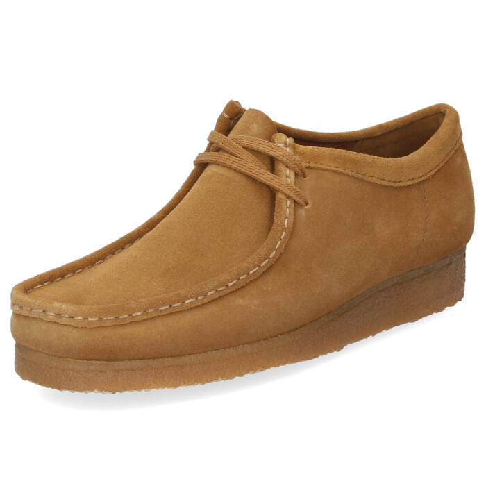 Clarks クラークス メンズ ワラビー Wallabee 979E コーラ ブラウン 本