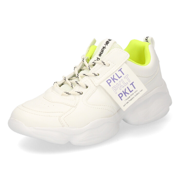 ピンクラテ スニーカー キッズ Pink Latte 2146 ホワイト ブラック 厚底スニーカー 小学生 中学生 ガールズ ファッション 女の子 セール Parade ワシントン靴店 ヤフー店 通販 Yahoo ショッピング