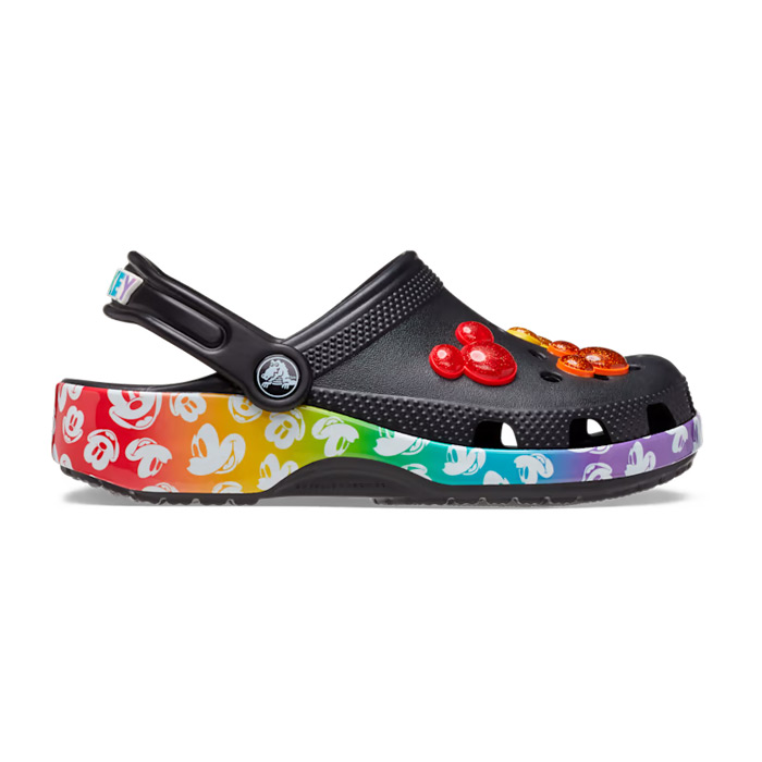 クロックス キッズ サンダル ディズニー ミッキーマウス Crocs Classic Disney Rainbow Celebration 7743 ブラック 0c4 Parade ワシントン靴店 ヤフー店 通販 Yahoo ショッピング