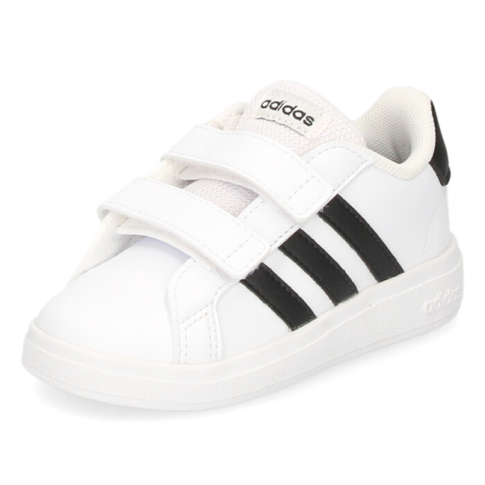 adidas アディダス スニーカー キッズ グランドコート 2.0 CF I ホワイト ブラック 靴 男の子 女の子 ベビーシューズ 白 黒セール セール :00019642:Parade 通販 - Yahoo!ショッピング
