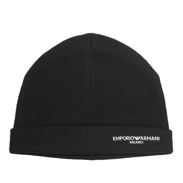 GIORGIO ARMANI ニット帽 BLACK ジョルジオアルマーニ アルマーニ ニット帽のおすすめ人気商品一覧 通販 - Yahoo!ショッピング