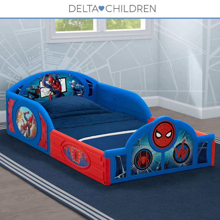 デルタ 子供用ベッド プレイスペース ディズニー スパイダーマン