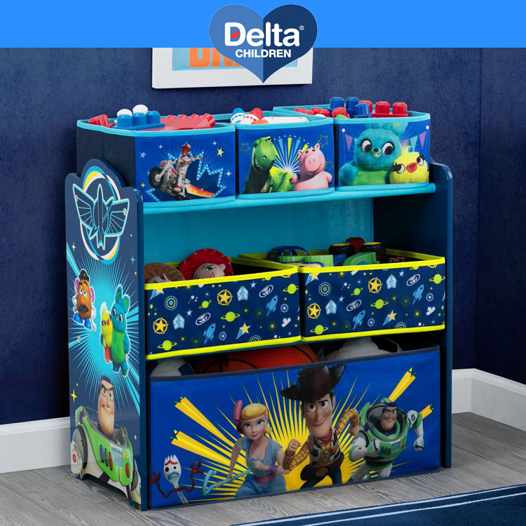 デルタ トイストーリー4 ディズニー マルチ おもちゃ箱 子供 収納ボックス オーガナイザー 子供部屋収納 Delta  :de-tb84403ty:paranino 通販 