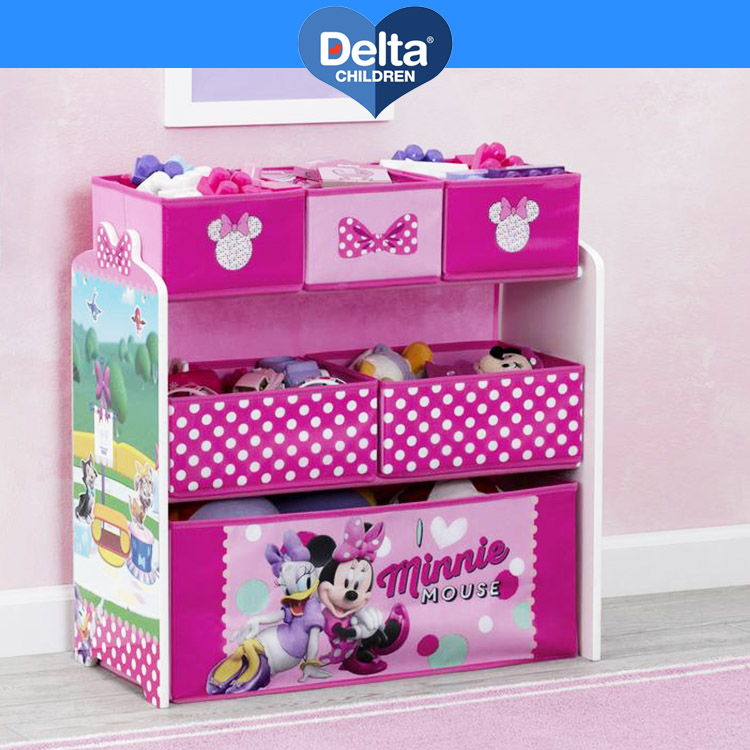 Disney デルタ ディズニー ミニーマウス マルチ おもちゃ箱
