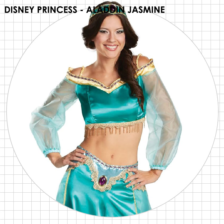 Disney コスチューム ディズニー アラジン ジャスミン