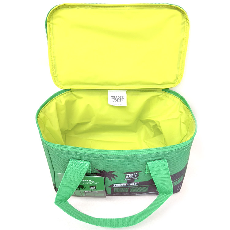 TRADER JOE'S トレーダージョーズ ランチバッグ グリーン 保冷バッグ