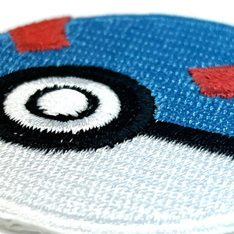 セット割/ ワッペン ポケットモンスター スーパーボール 全身 刺繍