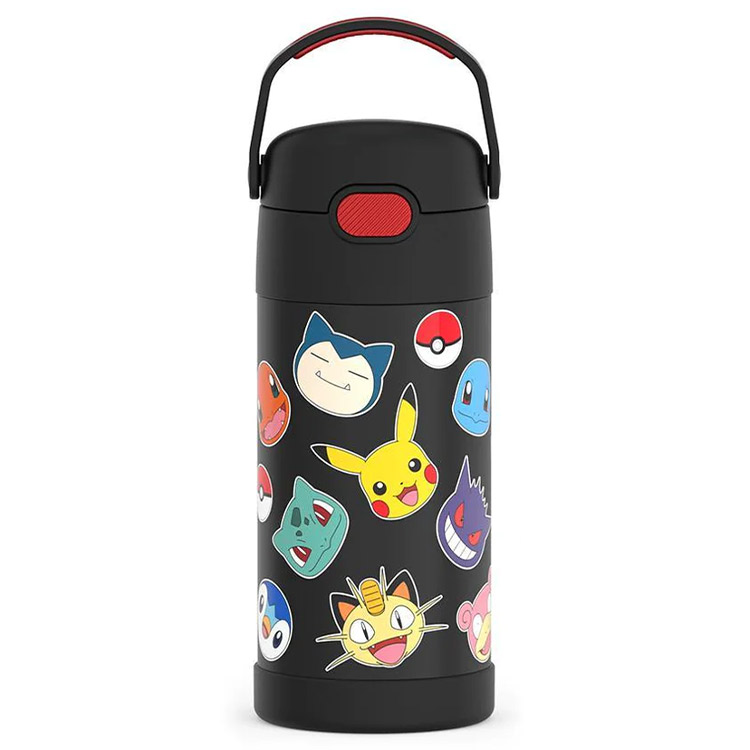 サーモス ストロー 水筒 子供 350ml THERMOS ステンレス ストローマグ 保冷 男の子 カーズ トイストーリー マリオ トーマス ミニオン｜paranino｜18