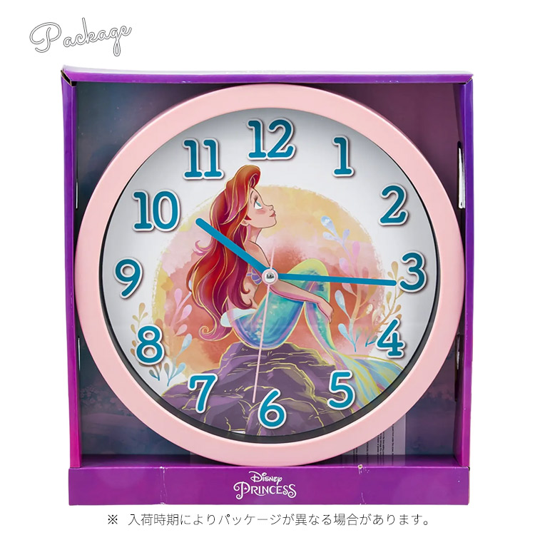 Disney（ディズニー） リトルマーメイド アリエル 掛け時計 インテリア