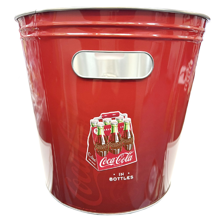 コカ・コーラ パーティー タブ コカコーラ ドリンククーラー アイスクーラー ゴミ箱 ブリキ缶 飲み物 大容量 オシャレ バケツ Coca-Cola  :ufz-0078678770495:paranino2号店 通販 