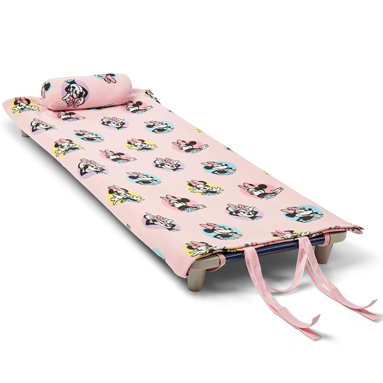 ディズニー ミニーマウス ブランケット 枕付き お昼寝 毛布 127cm