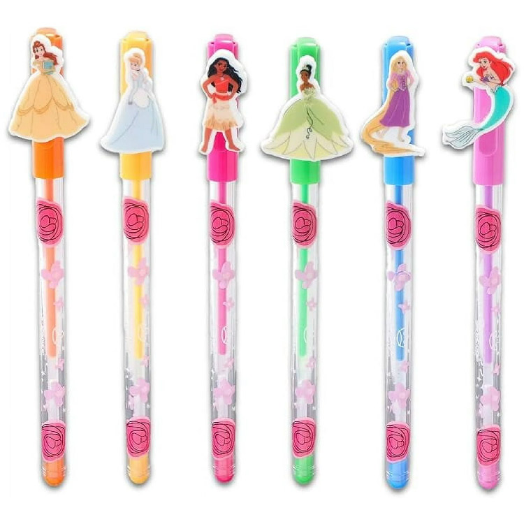 ディズニー プリンセス 水性 カラー ボールペン 6本 セット