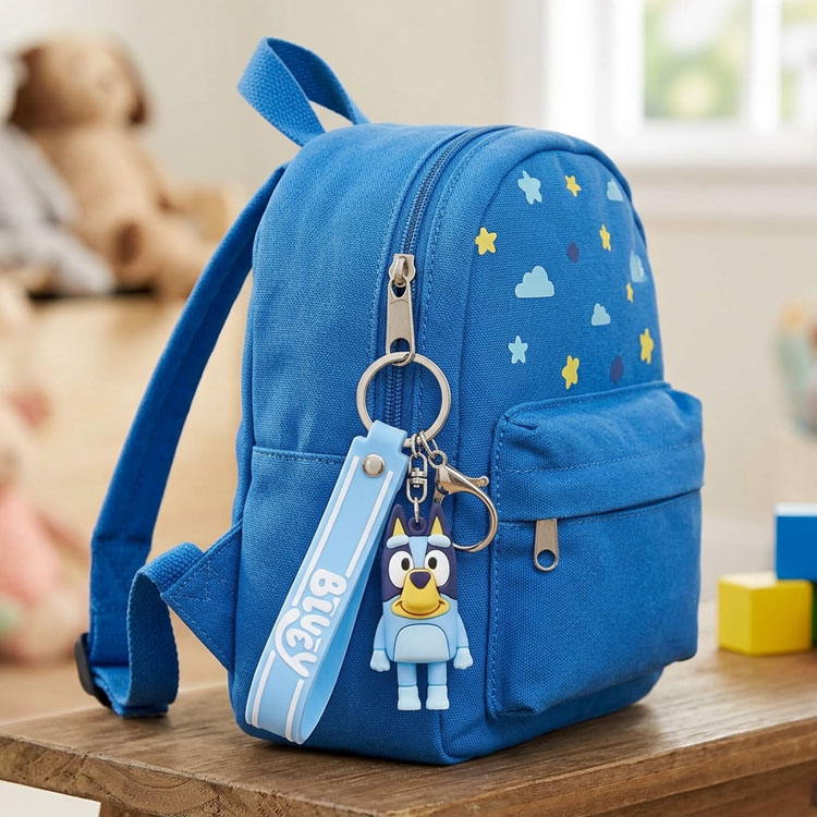 セット割/ 3D ブルーイ キーホルダー キャラクター バッグ チャーム