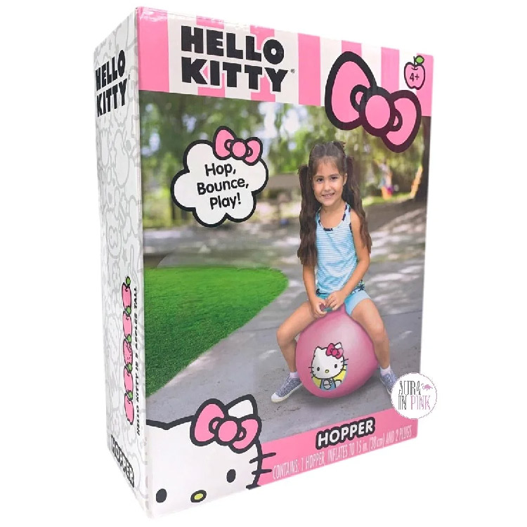 ホッピングボール ハローキティ キティちゃん 4歳から バランスボール