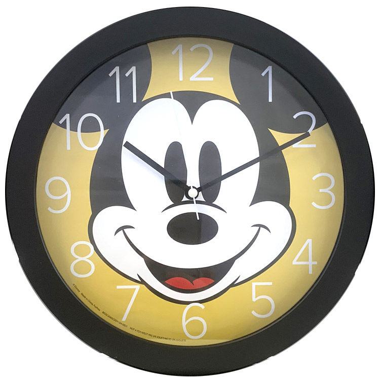 掛け時計 ディズニー ミッキー ミニー パウパトロール ジュラシック 25cm 壁掛け 壁時計 キャラクター 子供 時計 Disney｜paranino｜02