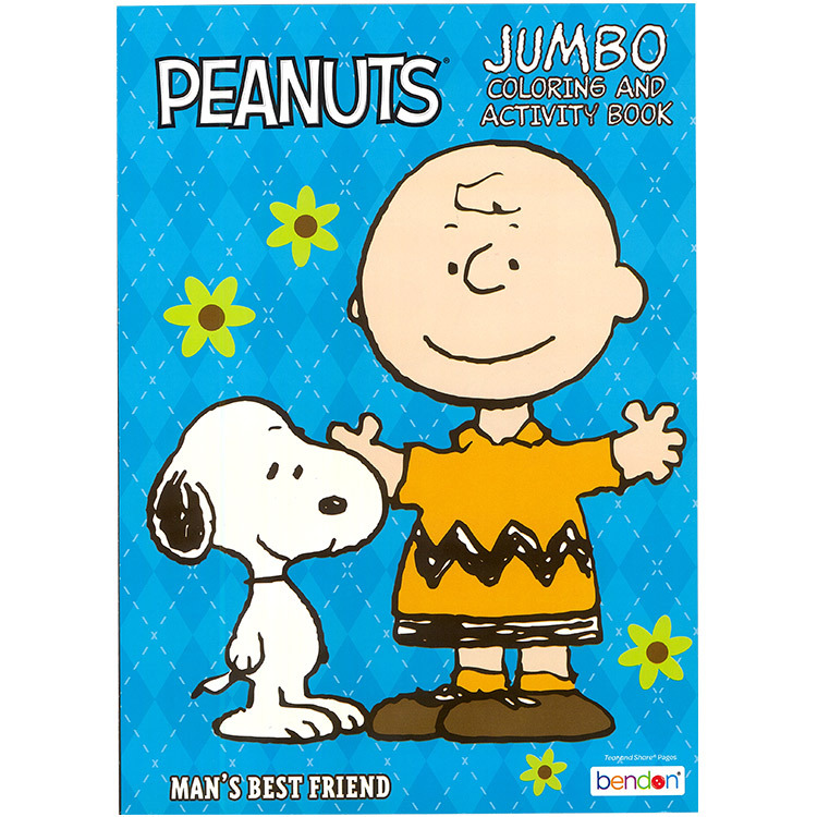 SNOOPY スヌーピー ぬりえ 塗り絵 英語 アクティビティブック