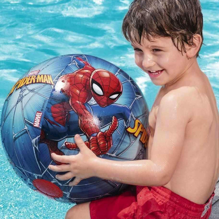 Disney ビーチボール キッズ ディズニー スパイダーマン 子供