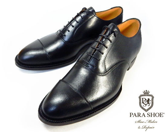 PARASHOE ハンドソーンウェルト製法 本革 内羽根ストレートチップ PARASHOE ハンドソーンウェルト製法 本革 内羽根ストレートチップ