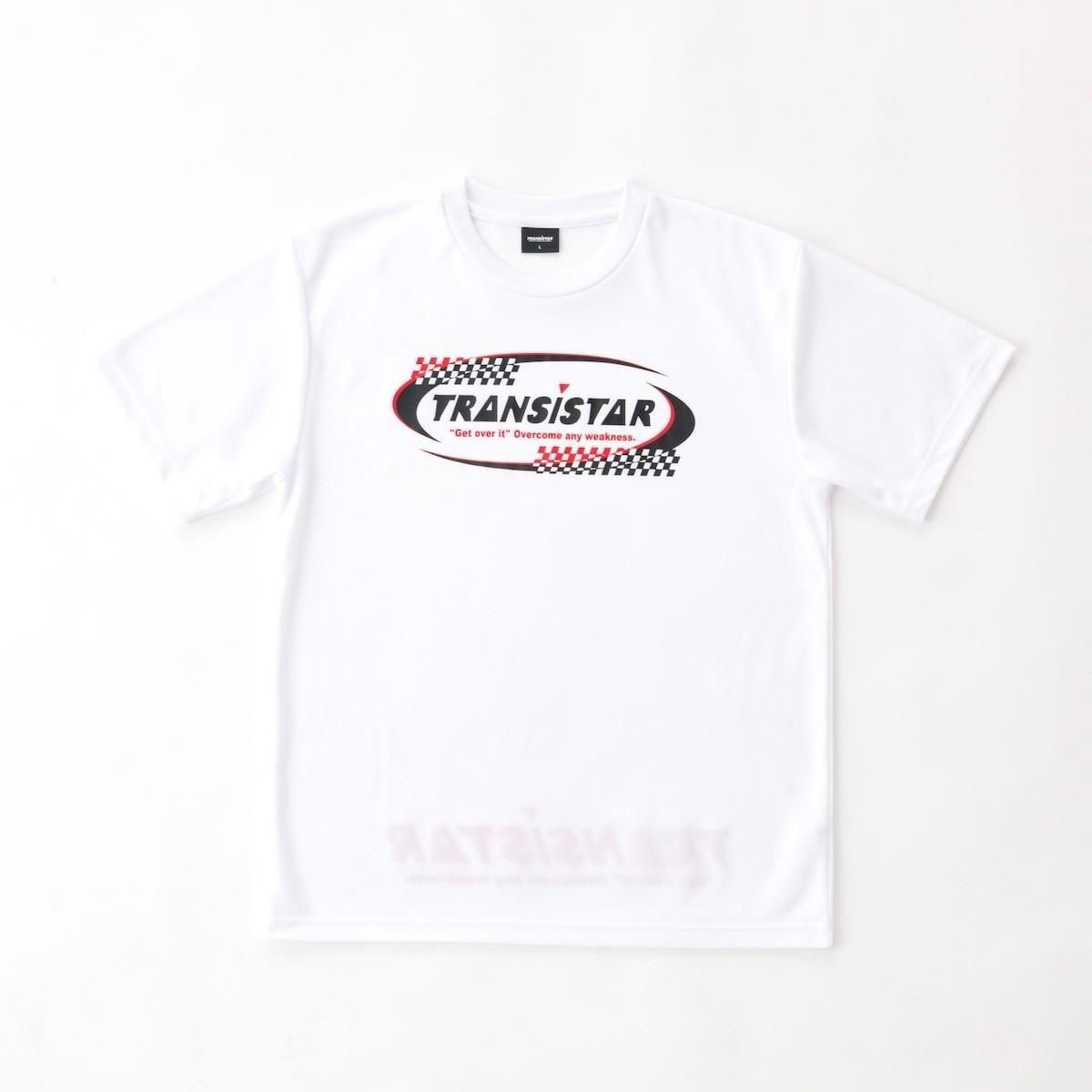 メール便OK 半袖Tシャツ ドライTシャツ CHECKER FLAG ユニセックス