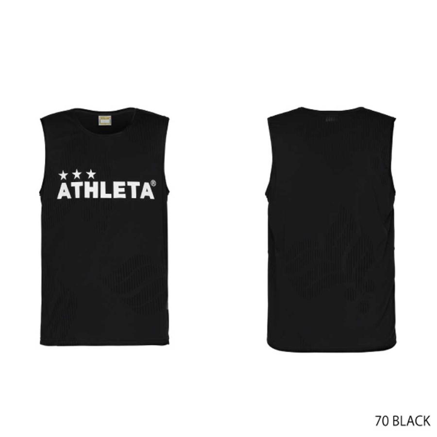日本全国送料無料 メール便OK ATHLETA アスレタ 01093 メンズ ジャガードメッシュノースリーブシャツ 2S サッカーシャツ  palettes-and-co.fr