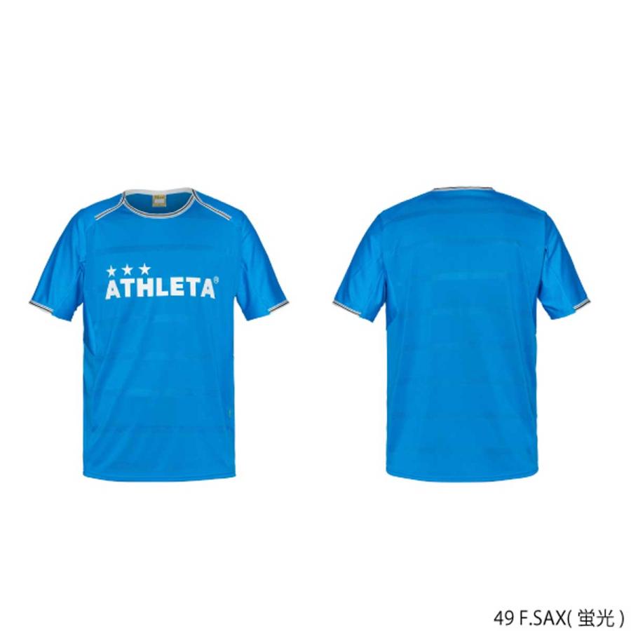 アスレタ ジュニア プラクティスシャツ フットサル 02366J 2S 半袖 プラシャツ トレーニングウェア サッカー
