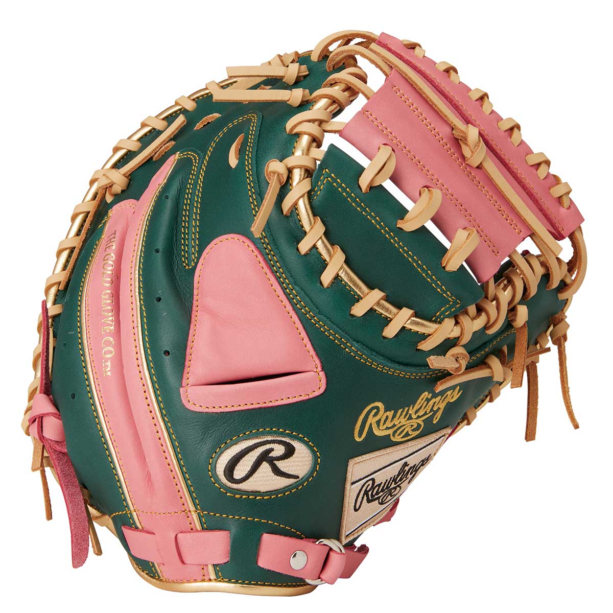 Rawlings キャッチャーミット ホワイト ピンク Rawlings ローリングス HOH MLB COLOR SYNC 捕手用 GR5HM2AC-PK