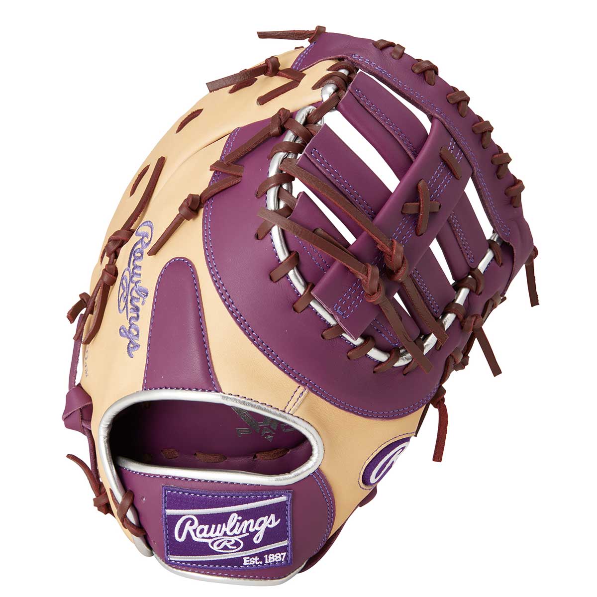 Rawlings 軟式グローブ（色：パープル系）｜グローブ｜野球