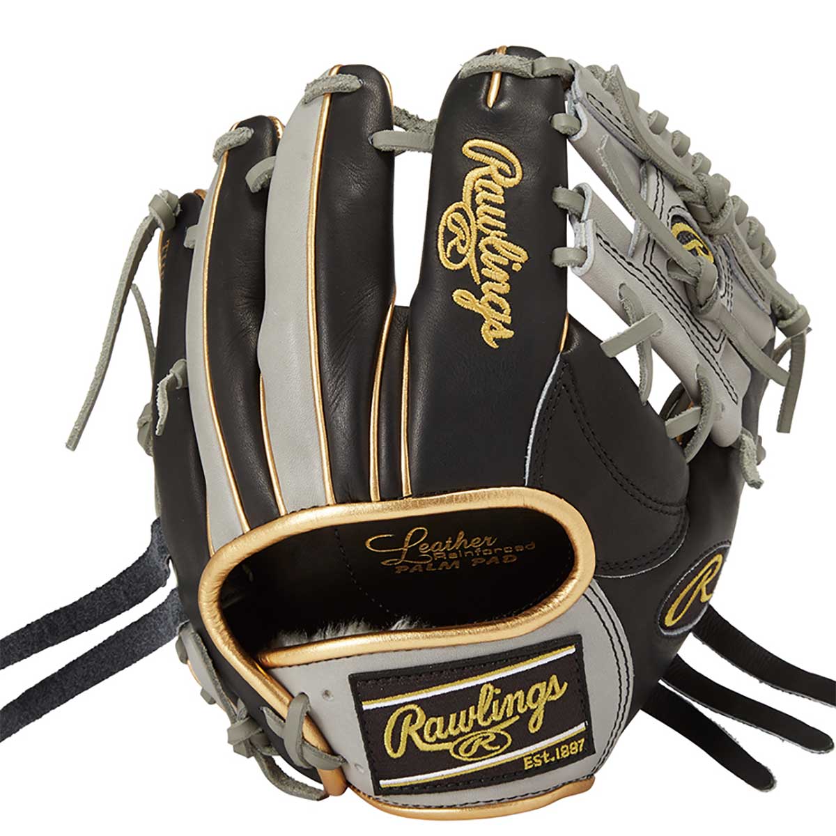 1699494-Rawlings/硬式グラブ ゲーマートレーニング K4T 逆とじ 衝撃緩衝レザー入り/LH Rawlings Rawlings(ローリングス) GH4FGTK4T 硬式グラブ