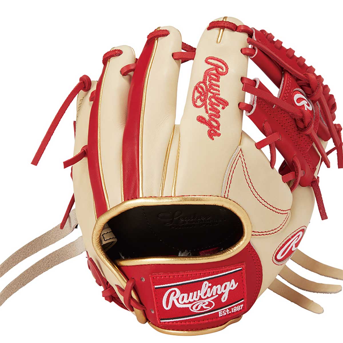 1699494-Rawlings/硬式グラブ ゲーマートレーニング K4T 逆とじ 衝撃緩衝レザー入り/LH Rawlings Rawlings(ローリングス) GH4FGTK4T 硬式グラブ
